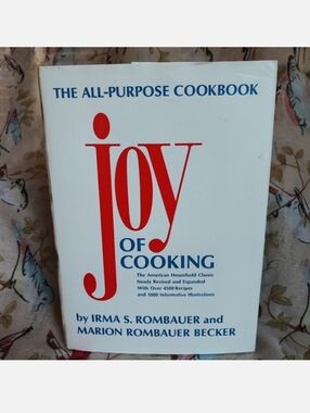 The Joy Of Cooking Book Glossary Cook Book Cookbook Irma Rombauer